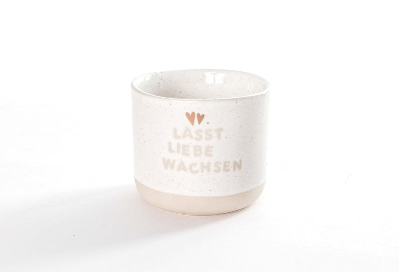 GOOD OLD FRIENDS Mini Blumentopf Lasst Liebe wachsen