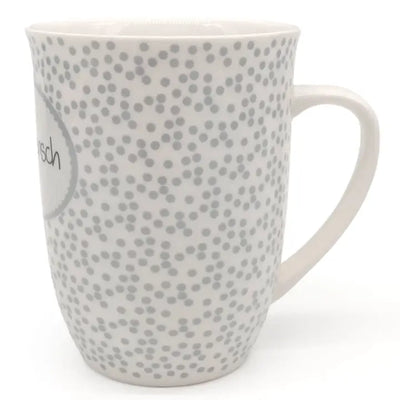 MEA-Living Tasse mit Henkel "Lieblingsmensch" grau