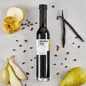 WAJOS Birne-Vanille Crema 250 ml mit Balsamico