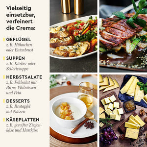 WAJOS Birne-Vanille Crema 250 ml mit Balsamico