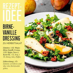 WAJOS Birne-Vanille Crema 250 ml mit Balsamico