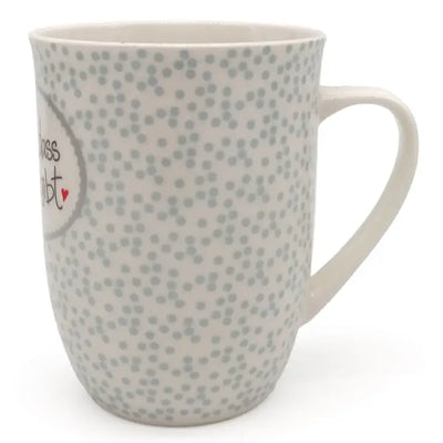 MEA-Living Tasse mit Henkel "Schön, dass es Dich gibt" türkis