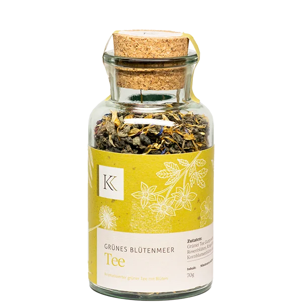 KRAUT UND KORN Tee Grünes Blütenmeer