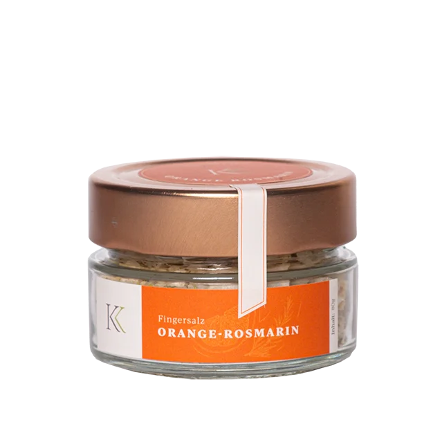 KRAUT UND KORN Fingersalz Orange Rosmarin