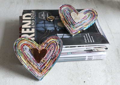 GOOD OLD FRIENDS Magazinherz Liebes Glück, wir wohnen hier.